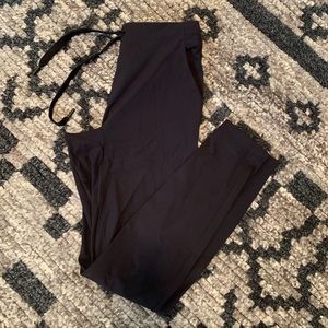 EEEUC Black lululemon joggers size 4
